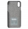 Krusell Broby Cover Apple iPhone XS Max light grey