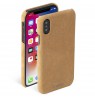 Krusell Broby Cover Apple iPhone XS Max cognac