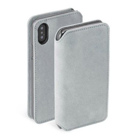 Krusell Broby 4 Card SlimWallet Apple iPhone XS light grey