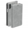 Krusell Sunne 4 Card FolioWallet Apple iPhone XS Max vintage grey