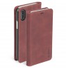Krusell Sunne 4 Card FolioWallet Apple iPhone XS Max vintage red