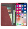 Krusell Sunne 4 Card FolioWallet Apple iPhone XS Max vintage red