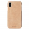 Krusell Sunne Cover Apple iPhone XS Max vintage nude