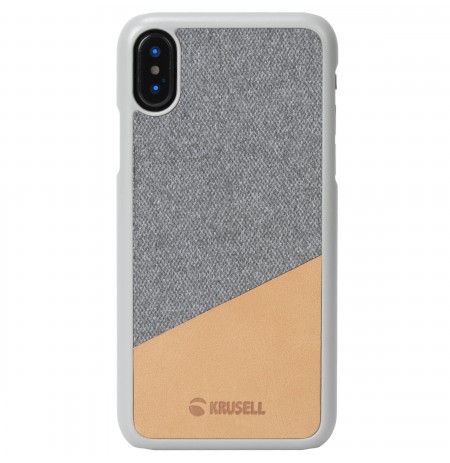 Krusell Tanum Cover Apple iPhone XS nude