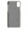 Krusell Tanum Cover Apple iPhone XS grey