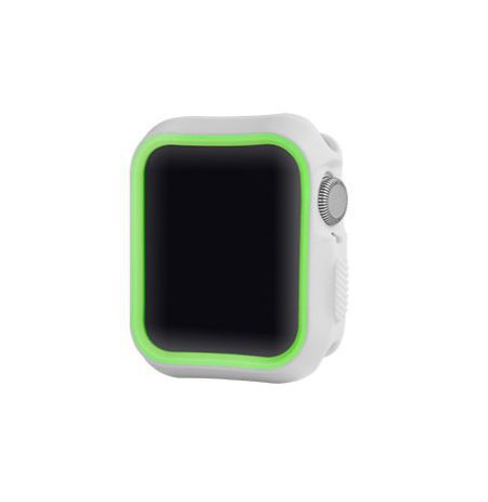 Devia Dazzle Series protective case (40mm) for Apple Watch silver yellow
