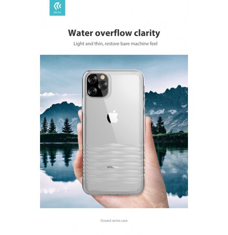 Devia Ocean2 series case iPhone 11 Pro Max clear