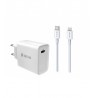 Devia Smart series PD quick charger suit (EU,18W) white