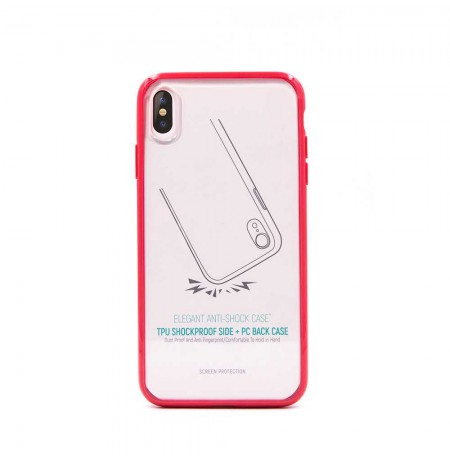 Devia Elegant anti-shock case iPhone XS Max (6.5) red