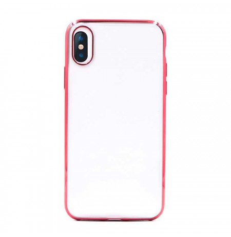 Devia Glitter soft case (TPU) iPhone XS/X(5.8) red