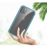 Comma Joy elegant anti-shock case iPhone 11 Pro blue