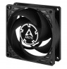ARCTIC P8 PWM PST korpuso ventiliatorius, 4-pin, 80mm, juodas