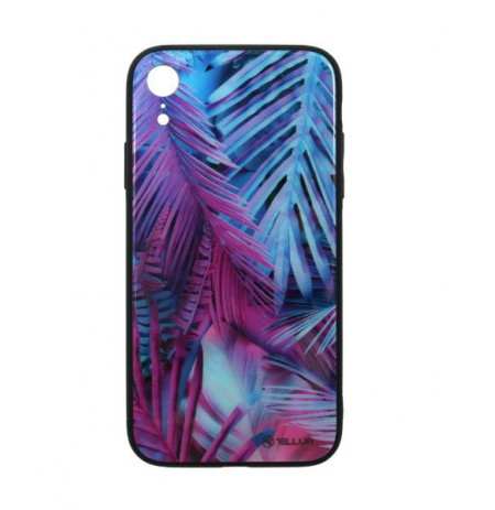 Tellur Cover Glass print for iPhone XR palm