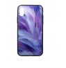 Tellur Cover Glass print for iPhone XS feather