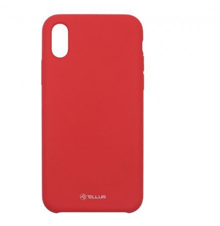 Tellur Cover Liquide Silicone for iPhone XS red