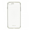 Tellur Cover Silicone Electroplated for iPhone 8 Plus silver