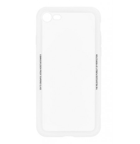 Tellur Cover Glass Simple for iPhone 8 white