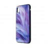 Tellur Cover Glass print for iPhone XS MAX feather