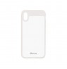 Tellur Cover Hybrid Matt Bumper for iPhone X/XS white