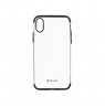 Tellur Cover Silicone Electroplated for iPhone X/XS black