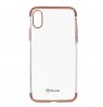 Tellur Cover Silicone Electroplated for iPhone X/XS rose gold