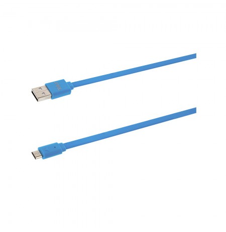 Tellur Data cable, USB to Micro USB, 1m blue