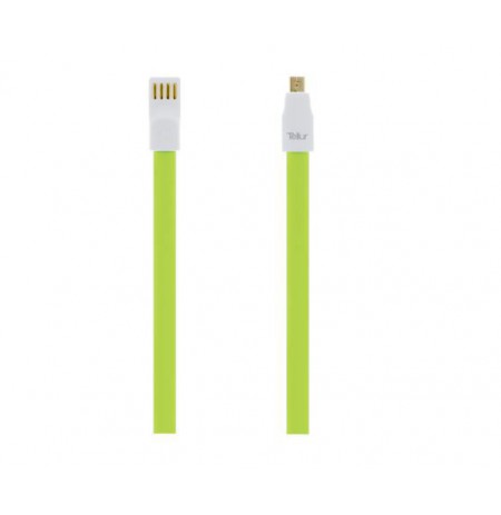 Tellur Data cable Magnetic, USB to Micro USB, 1.2m green