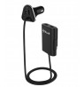 Tellur Car Charger with extension, 4*USB, 9.6A, 1.8m black