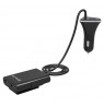 Tellur Car Charger with extension, 4*USB, 9.6A, 1.8m black