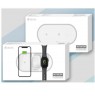 Devia 3In1 Charger for smart phone & Applewatch & Earphone V4 (10W) white
