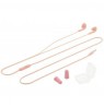 Tellur In-Ear Headset Fly, Noise reduction Memory Foam Ear Plugs pink