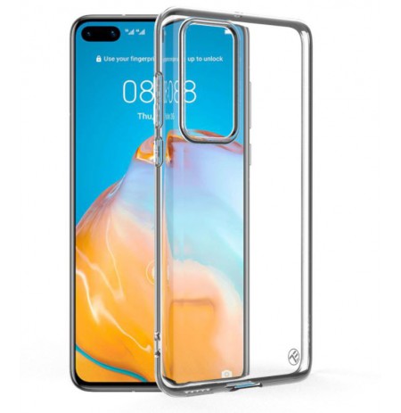 Tellur Cover Basic Silicone for Huawei P40 transparent
