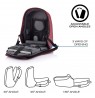 XD DESIGN ANTI-THEFT BACKPACK BOBBY HERO REGULAR RED P/N: P705.294
