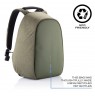 XD DESIGN ANTI-THEFT BACKPACK BOBBY HERO REGULAR GREEN P/N: P705.297