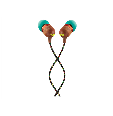 Marley Smile Jamaica Earbuds, In-Ear, Wired, Microphone, Rasta