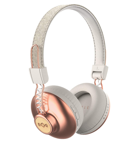 Marley Positive Vibration BT, On-Ear, Wireless, Microphone, Copper