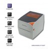 Qoltec 50245 Label printer | thermal | max. 104 mm