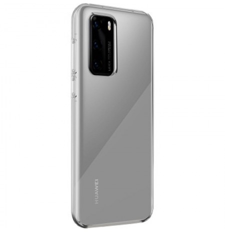 Huawei P40 Silicone Cover By Bigben Transparent