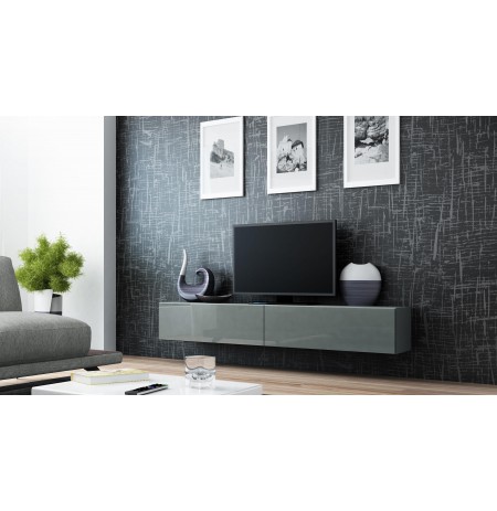 TV Stand VIGO '180' 30/180/40 grey/grey gloss