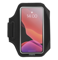 STREETZ plonas sportinis dėklas, iki to 6.5 "telefonams, juodas SPO-002