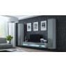 TV stand  VIGO NEW 30/180/40 white/grey gloss
