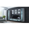TV stand  VIGO NEW 30/180/40 white/grey gloss