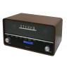 DAB+/FM radio Denver DAB-36 with wooden housing brown