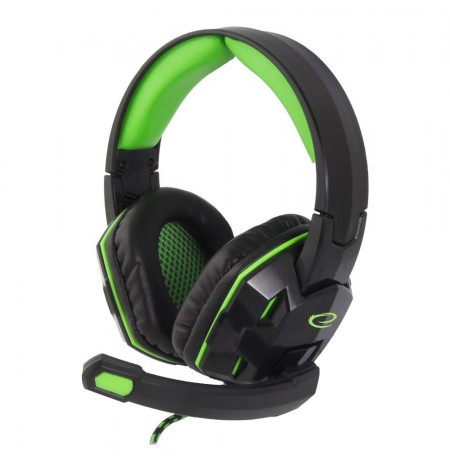 Esperanza EGH380 Head-band Black,Green