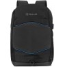 Tellur 15.6 Notebook Backpack Illuminated Strip, USB port, black