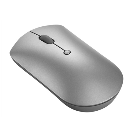 Lenovo Silent Mouse 600 Optical Mouse, Iron Grey, Dual-host Bluetooth 5.0