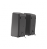 Genesis Computer Speaker Helium 100BT RGB Gaming Speakers, Bluetooth, Silver/Black