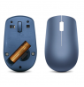 Lenovo Wireless Mouse 530 Optical Mouse, Abyss Blue, 2.4 GHz Wireless via Nano USB