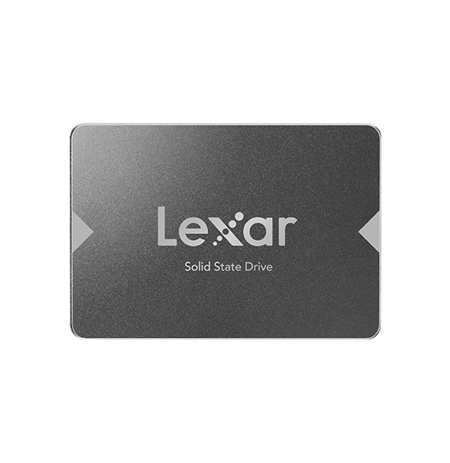 Lexar NS100 256 GB, SSD form factor 2.5", SSD interface SATA III, Write speed 510 MB/s, Read speed 520 MB/s