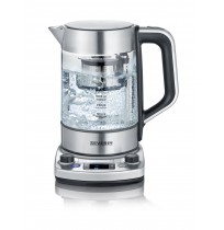 Severin WK 3422 electric kettle 1.7 L 3000 W Stainless steel